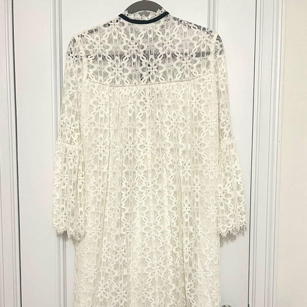Temperley London Off White Lace Dress - Picture 9 of 15